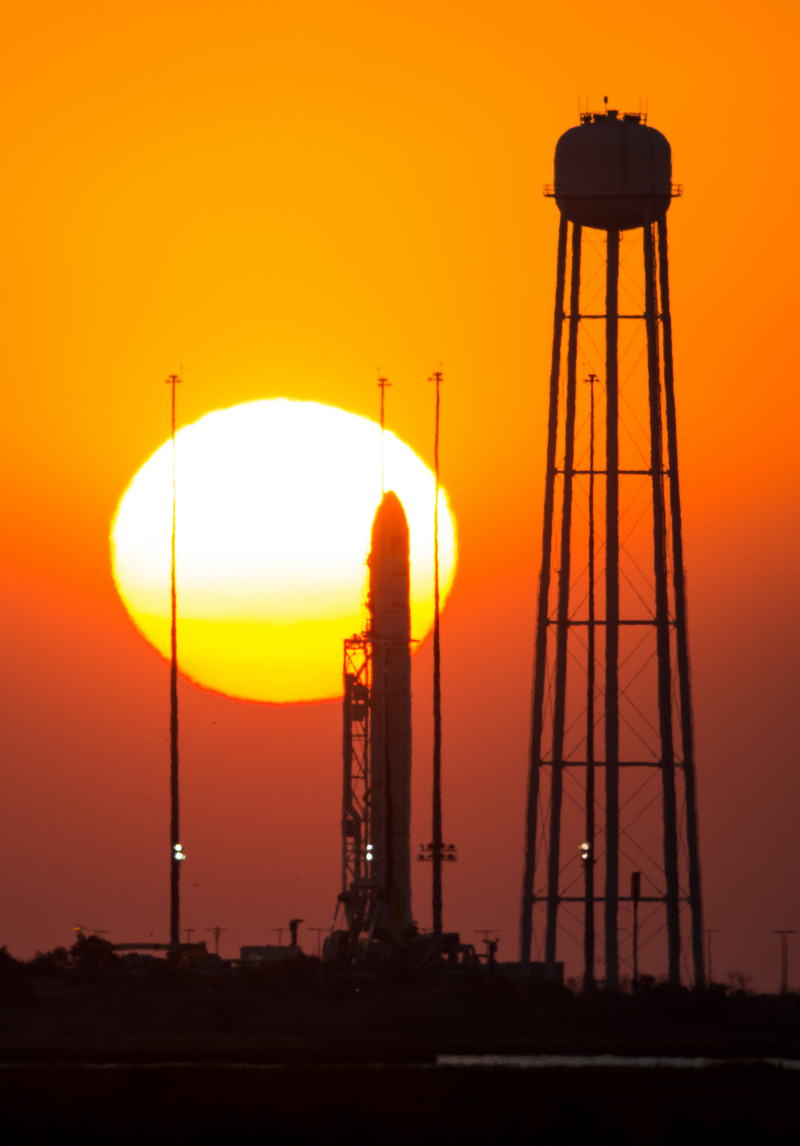 Illustration for article titled Uncrewed Antares Rocket Explodes, Crashing Into Pad Seconds After Launch